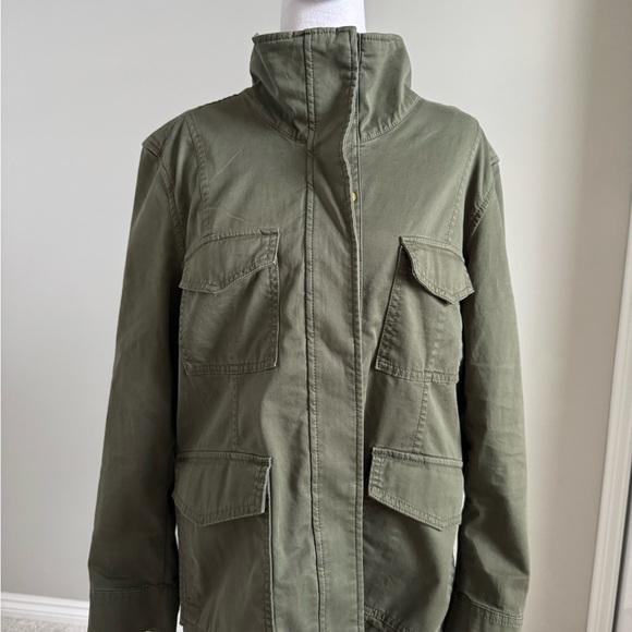Banana Republic Women’s Utility Jacket in Olive Petite Large - Picture 1 of 7